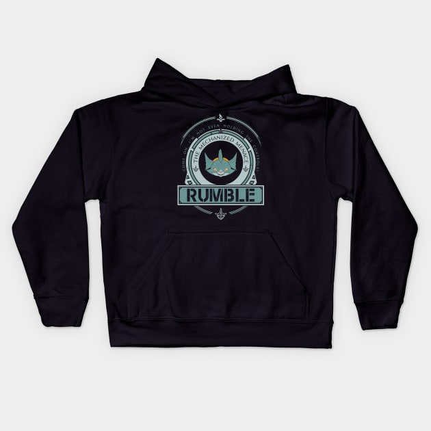 RUMBLE - LIMITED EDITION Kids Hoodie by DaniLifestyle
